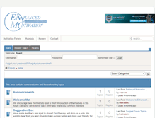 Tablet Screenshot of enhancedmotivation.com
